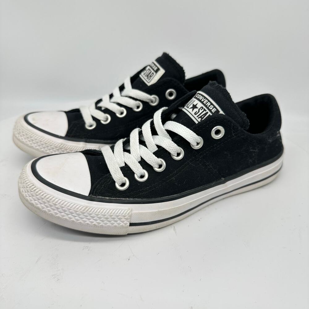 Converse Chuck Taylor All Star Madison Low Top Black and White Sneaker 6.5